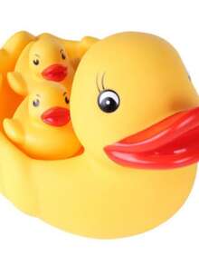 Set Of 4 Rubber Ducks - Yellow - View 7