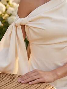 Women Short Dresses - White - View 8
