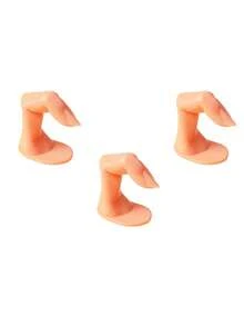 Nail Practice Fake Fingers 1 Pc/Pack - Yellow - View 7