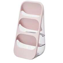 Multifunctional Makeup Organizer Box With Vertical Divided Brush Slots, Suitable For Lipsticks And Small Beauty Products, Desktop Vanity Bathroom Storage Rack, Create A Tidy Space - Multicolor - View 12