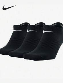 Nike Breathable Casual Training Low-Cut Socks 3 Pairs Unisex SX4705-001 - SX4705-001 - View 1