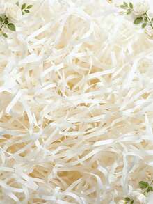 1pc, 20g, 30g, 50g, 100g, Gift Packaging Shredded Paper Filler, Suitable For Wedding Valentine's Day Halloween Father's Day Mother's Day Party Decoration, Crinkled Shredded Paper Raffia Grass Fragile Gift Protection - Tissue Paper - View 8