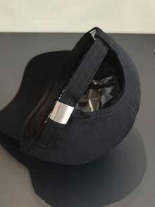 1pc Women's Embroidered Letter Baseball Cap, Minimalist Curved Brim Adjustable Back Buckle Hat, Lightweight All-Season Casual Hat, Suitable For Travel And Daily Wear - A - View 9