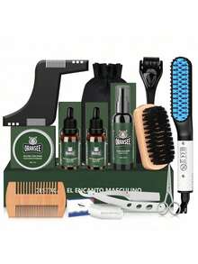 Beard & Mustache Styling Tools - Beard Comb + brush - View 3