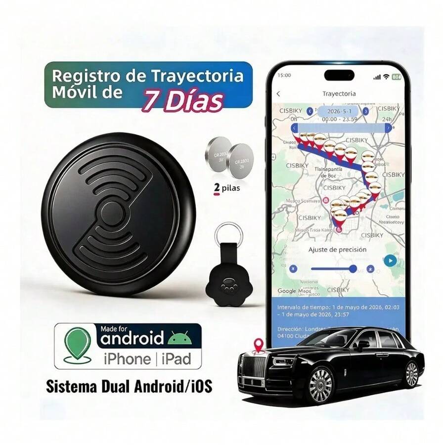 Bicycle GPS Device - Black - View 1
