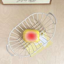 Fresh Yellow Peach Guava Contrast Color Smudging Gradient Glossy Protective Earphone Cover Case Compatible With Airpods 1 2 3 4 Pro Pro2 Pro3 - Yellow - View 6