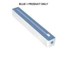 Plastic Wrap Cutter With Sliding Blade, 3-Way Mounting With Strong Suction Cup, Magnetic Back And Hook-And-Loop Fastener, Kitchen Foil And Cling Film Dispenser, Clean Cut, Space-Saving Organizer For Fridge, Countertop And Wall, Easy To Use Daily - View 17