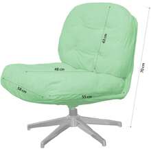 Living Room Chairs - Green - View 2