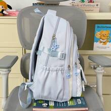 New Cute Cat Pattern Large Capacity Fashion Versatile Backpack Suitable For Multiple Occasions Back To School - Multicolor - View 4
