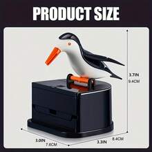 Creative Bird Toothpick Dispenser Holder, Creative Press-Type Bird Toothpick Dispenser, Toothpick Storage Box, Cute And Fun Kitchen Bird Toothpick Box, Daily Home Use - View 3