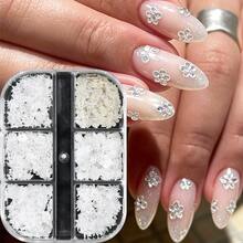 3D Sparkle Nail Art Glitter Autumn And Winter Nail Decoration - Multicolor - View 11