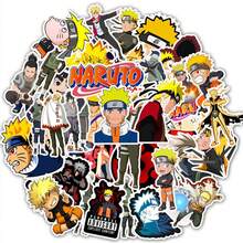 1 bộ/50 miếng nhãn dán vinyl chống nước chủ đề anime cực ngầu, họa tiết nhân vật chiến binh, nhãn dán trang trí DIY cho bình nước, laptop, hành lý, ván trượt, phụ kiện tiệc chủ đề và trang trí phòng - Nhiều màu - Xem 4