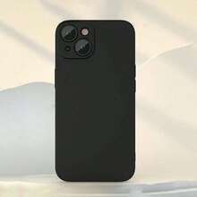 Minimalist Full Coverage Lens Protection Phone Case, Compatible With IPhone 11/11 Pro/11 Pro Max/X/XR/X Max/XS/12/12 Pro/12 Pro Max/13/13 Pro/13 Pro Max/14/14 Pro/14 Pro Max/14 Plus/15/15 Pro/15 Plus/15 Pro Max/16/16e/16 Plus/16 Pro Max/16 Pro/12 Mini/13 Mini, Shockproof Anti-Slip Comfortable Soft Shell Protective Case Compatible With IPhone 18 18 Pro 18 Pro Max Latest Apple 18 Series Phone Case,Compatible With IPhone 17 Pro Max Case, Compatible With IPhone 17 Pro Case - Black - View 4