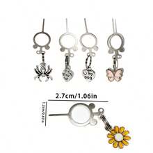 Cute Cartoon Keychain SIM Card Removal Tool, Phone SIM Card Slot Ejector Pin, Universal SIM Tray Opener, Bag Accessory Backpack Pendant - Multicolor - View 4
