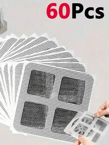 20/30/40/50/60pcs Disposable Drain Pipe Covers, Kitchen Bathroom Hair Catcher, Sink Filter Stickers, Anti-Fly Silicone Filter, Home Bathroom Cockroach And Odor Prevention Tool - A - View 19