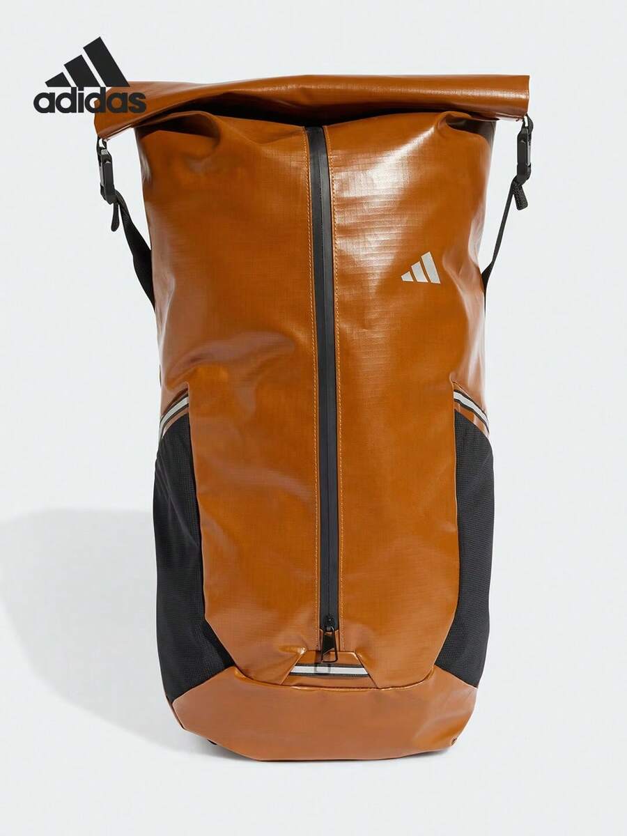 Adidas Ransel laptop kasual dan nyaman berkapasitas besar unisex terbaru. Perkiraan dimensi: 51*28*18cm - Coklat/Hitam - View 1