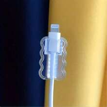 1/2/5/10/20pcs Wire Protector Set, Thermoplastic Polyurethane (TPU) Wire Protector, Wire Protector Accessories, No Battery Required, Suitable For Mobile Phone Data Cable - Multi-color - View 6