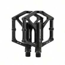 1 Pair Aluminum Alloy Mountain Bike Pedals, Wider Non-Slip Bearing Pedals, Suitable For Road Bikes And Bicycles - Multicolor - View 2