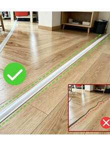 Self-Adhesive Flexible Cable Cover With Cable Channel, No Drilling Required Bendable Cable Hiding Strip, Suitable For Room Corners, Anti-Trip, Wall, Floor, Baseboard Wide Coverage Cable Management - A - View 6