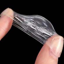 50pcs/Pack Soft Silicone Anti-Friction Elastic Breathable Toe And Finger Protectors - Clear - View 8