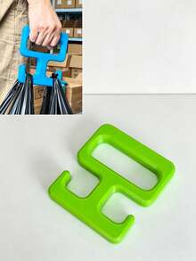 Modern Practical Shopping Bag Handle, Dual Hook Design, Smooth Rounded Edges For Comfortable Grip, Reduces Hand Pressure And Load, Portable Shopping Bag Handle Aid, Suitable For Supermarket Shopping, Supermarket Trips, All-Season Home Daily Use - Multicolor - View 7