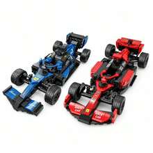 335pcs F1 Formula Racing Car Building Blocks Model Assembly Toy Ornament/Birthday Gift For Boys/Christmas Gift - Multicolor - View 2