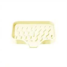 Wavy Silicone Soap Drain Mat, Non-Slip Multi-Function Splash-Proof Soap Holder, Kitchen Bathroom Sink Soap Dish Sponge Water Collection Pad - Multicolor - View 9