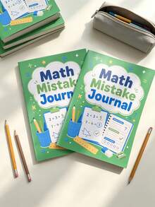 Children's Math Error Record Book, Error Correction Review Notebook, Math Error Tracking Workbook, Back To School Supplies, Elementary & Middle School Students Math Learning Notebook, Teacher Reward Gift, Christmas Gift/Birthday Gift - View 4