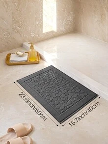 DAJIANG Set Keset/Handuk Kamar Mandi Mewah Klasik Abu-abu Tua 1 Potong - Kapas Penyerap untuk Hotel Spa Shower/Bak Mandi [Bukan Karpet Kamar Mandi] Keset Pintu Keset Dapur/Karpet Dekorasi Rumah Dekorasi Hari Raya Karpet Pintu Masuk Ruangan Karpet Lorong, Dekorasi Kamar Tidur Musim Gugur/Dingin Karpet Dekorasi Musim Gugur, Dekorasi Halloween dan Thanksgiving - Dark Grey - View 10