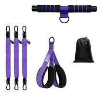 Yoyoapple Upgraded Multifunction Pedal Resistance Band With Handle, 3 Tube Adjustable Resistance Bands, Full Body Fitness Exercise Equipment For Abdomen, Waist, Arm, Core/ABS, Leg, Physical Therapy - Multicolor - View 8