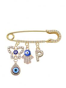 Evil Eye Hamsa Hand Charms,Suitable For Daily Wear And Religious Occasions,For Christians,Religious Enthusiasts,Church Services, Daily Accessories - Multicolor - View 13