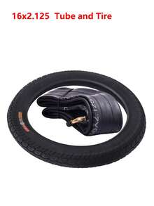 16x2.125 Outer Tyre And Inner Tube For Electric Bikes E-Bikes Kid Unicycle Small Scooter Part - A - View 14