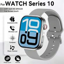 SIMSONLAB Jam Tangan Pintar Unisex Terbaru 2026, Layar Besar Definisi Tinggi 2,01 Inci, Daya Tahan Baterai Lama, Panggilan Nirkabel HD, Balas Pesan Cepat, Desain Sporty, Ringan dan Nyaman Dipakai, Hadiah Hari Wanita - MultiWarna - View 12