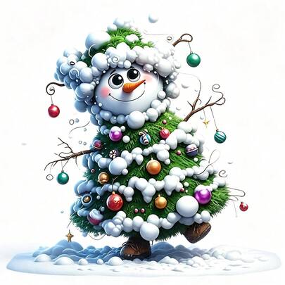 1/2/3 pièces Autocollant de transfert thermique Sapin de Noël Bonhomme de neige dessin animé | Décalcomanie de transfert thermique DIY convenant pour T-shirts, Sweats-shirts amples, Hauts décontractés pour femmes, Sacs en canevas, Impression sur coussins en tissu.