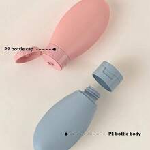 1/3/6pcs 60ml Leak-Proof Travel Bottles, Soap Dispenser Set, Squeeze Refillable Shampoo And Cosmetic Containers, Portable Travel Container Set, Leak-Proof Refillable Liquid Containers, Suitable For Travel Decanting - Multicolor - View 7