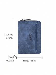 SHABILI Men's Premium Large Capacity Multi-Slot Card Holder, Credit Card, Driver's License, Business Card, Bank Card Sleeve - Blue - View 4
