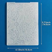 Embossing Folder, Christmas & Paw Print Mixed Pattern Textured Impressions Embossing Tool For Card Making Scrapbook Album Paper Craft Decor - Dog Paw - View 21