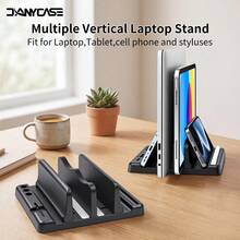 DANYCASE Multi-Device Vertical Laptop Stand, Compatible With Neo 13" A3404 (A16) 11th Gen 11" 10th Gen 10.9" And All Laptops & Tablets Under 17.3 Inches, 4-In-1 Design, Space-Saving - View 1