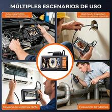 Endoscopio industrial de alta definición 1080p | Equipado con cámara iluminada IP67, inspección de tuberías, reparación de automóviles, regalo para hombre | Litio - P790-8mm-5M - Ver 2