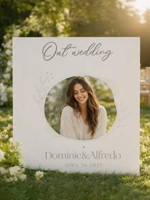 Custom Name Photo Wedding Guest Book,Wedding Book With Letter Name, Hardcover Photo Album Letter Wedding Guest Book, Wedding Album, Wedding Guest Book Personalized Photo Wedding Guest Book,To Sign In And Add Photos - Multicolor - View 3