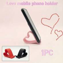 Heart-Shaped Phone Stand | 3D Printed Universal Tablet Stand, Home, Office, Party Decor Desktop Storage, Suitable For Birthday, Holiday, Wedding/Birthday, Bride-To-Be Gift, Bridesmaid Gift, Bachelorette Party, Multiple Colors Available - Multicolor - View 8
