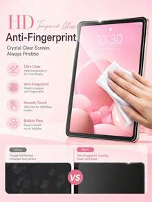 2 buah Pelindung Layar Definisi Tinggi Kekerasan 9H Kompatibel dengan Galaxy Tab S9 11 Inci Model 2023 / S8 11 Inci Model 2022 / S7 11 Inci Model 2020, Aksesoris untuk Tablet Galaxy -X710/X700/T870 - Putih - View 7