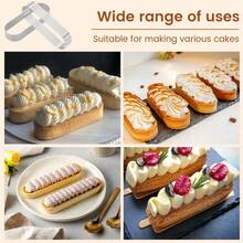 6pcs Square Stainless Steel Tart Rings, Perforated Tart Rings For Baking, Perfect For Small Fruit Tart Shells, French Desserts, Cakes - View 3