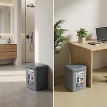 Trash Cans - Light Grey - View 8
