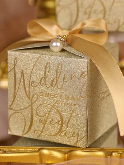 25PCS Gold And Silver Onion Boxes