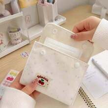 1 buah Tas Penyimpanan Pembalut Wanita Lucu, Tas Penyimpanan Pembalut Wanita Portabel, Tas Penyimpanan Cotton Bud, Tas Kosmetik Mini, Tas Penyimpanan Produk Menstruasi Praktis, Tas Penyimpanan Multifungsi, Perlengkapan Asrama, Perlengkapan Perjalanan - View 8