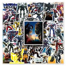 Hasbro 50pcs Cartoon Transformers Sticker Set, Suitable For Notebooks, Phone Cases, Water Bottles, Stationery Decoration, Also As Back To School Gifts, Birthday Gifts, DIY Crafts Decoration - Multicolor - View 9