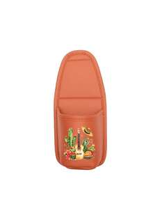 Car Storage Bag, A Multifunctional Organizer - Side Pocket For The Center Console, With Cactus And Mexican Guitar Patterns, Storage Box, Rear Seat Cup Holder, Interior Accessory Storage Box, Keep Car Clean Tidy, Thanksgiving, Christmas, New Year - Multicolor - View 12
