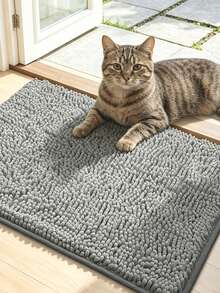 1pc Chenille Small Animal Cage Mat, Super Absorbent & Washable, Guinea Pig Mat, Soft Microfiber Pet Bed Pad, Pee Pad, Sleeping Mat, Suitable For Hamster, Rat, Rabbit, Hedgehog, Pet Cage Decoration Accessory - A - View 4