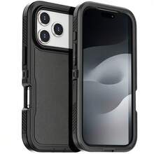 Casing Ponsel: Kompatibel dengan iPhone 17 Pro Max 16 15 14 13 12 Pro Max, Menampilkan Desain Patchwork Dua Warna, Modis dan Minimalis, Memberikan Perlindungan Penuh, Tahan Guncangan dan Casing Pelindung Ponsel yang Tahan Lama. - Hitam - View 37
